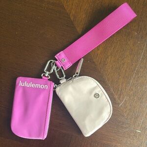 Lululemon Dual Pouch Wristlet